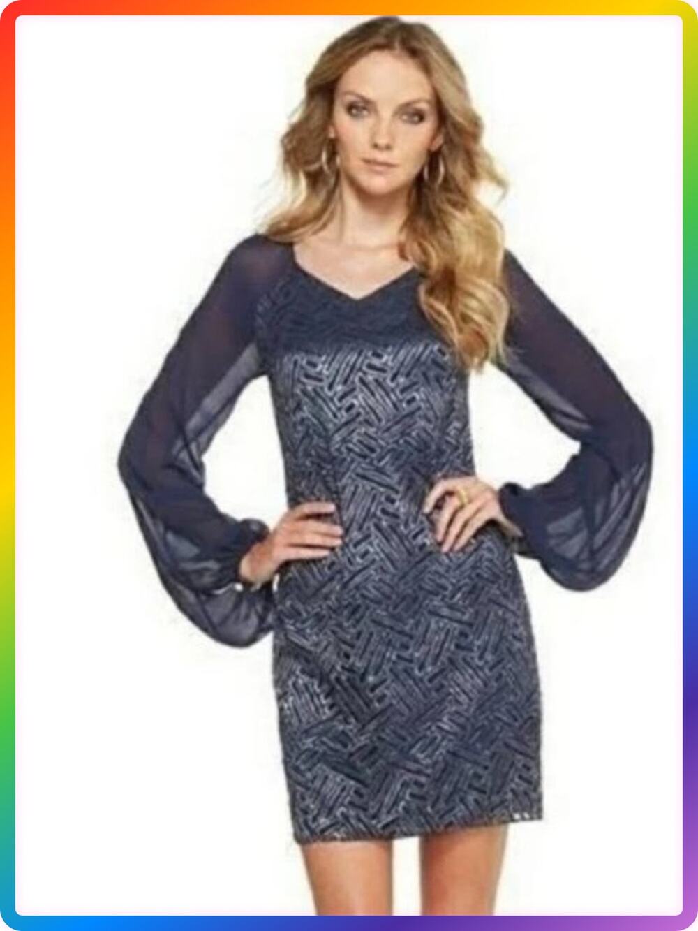 Lilly Pulitzer Carleigh Tunic Dress SIZE 0 Navy Bamboo Lace Silk Lined